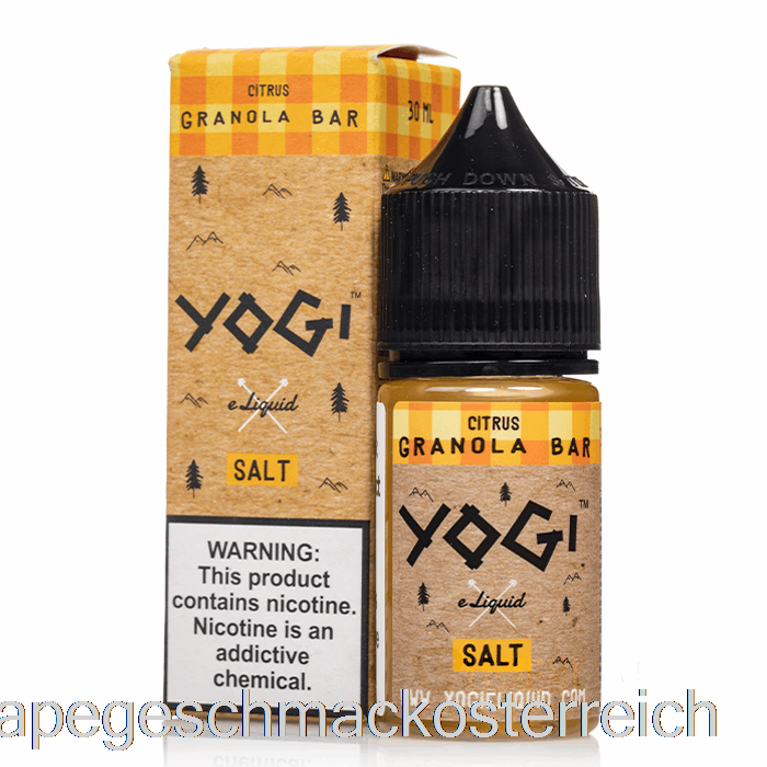 Zitrus-Müsliriegel – Yogi-Salze E-Liquid – 30 Ml, 50 Mg Vape-Geschmack